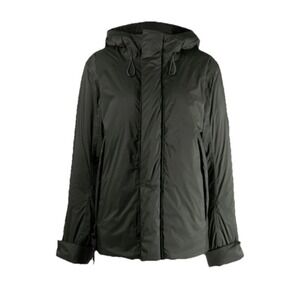 Rains Brand Vardo Unisex L Waterproof Jacket $650 Gorpcore Military Green